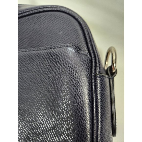 Coach Metropolitan Leather Briefcase In Dark Denim - Picture 3 of 7